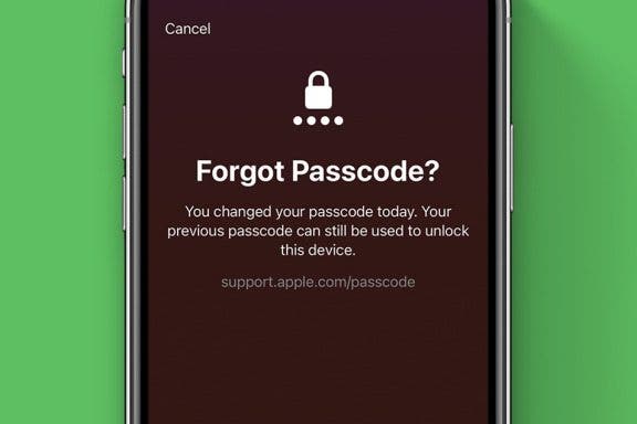 Image for article: How to Temporarily Use an Old Passcode on iPhone If You Forgot Your New One