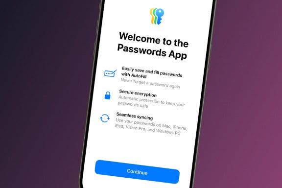 Image for article: Apple Passwords: How to Use the New App