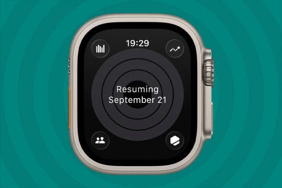 Image for article: How to Pause Your Activity Rings Streak on Apple Watch