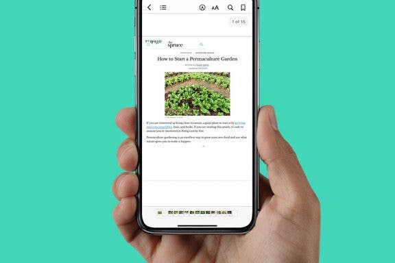 Image for article: How to Save a Web Page as PDF on iPhone