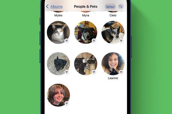 Image for article: What to Do if You Can’t Find the People & Pets Album on an iPhone