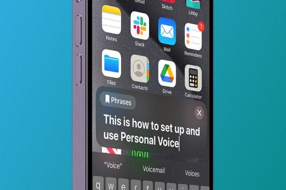 Image for article: How to Use Personal Voice on Your iPhone