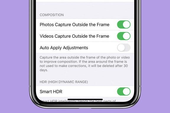 Image for article: How to Fix Poorly Framed Photos on the iPhone 11 & 11 Pro