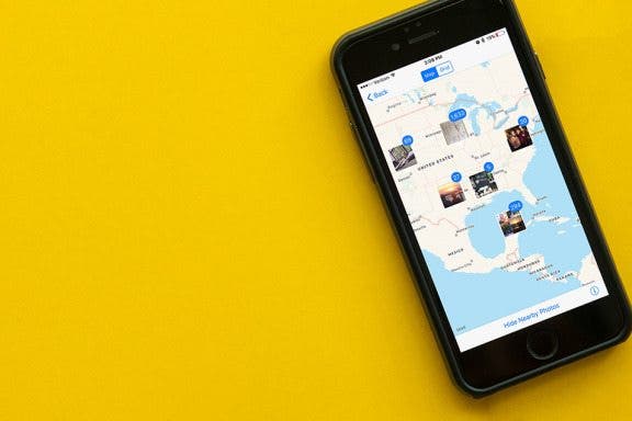 Image for article: How to View Photos by Location on a Map with the iPhone or iPad