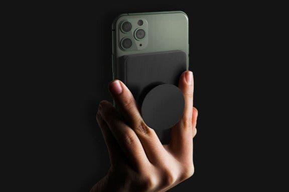 Image for article: Review: The Power Popper Combines a Portable Charger with a Phone Grip