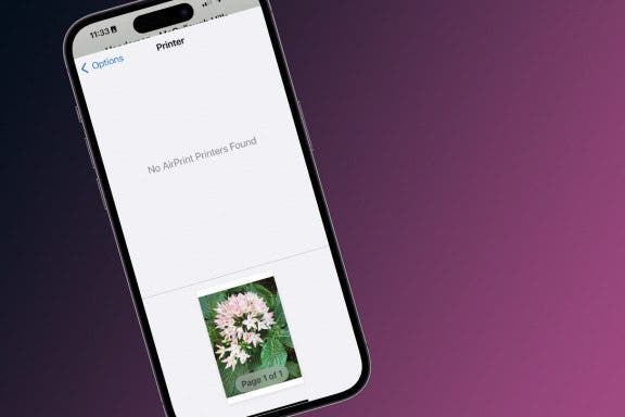 Image for article: Fixed: No AirPrint Printers Found