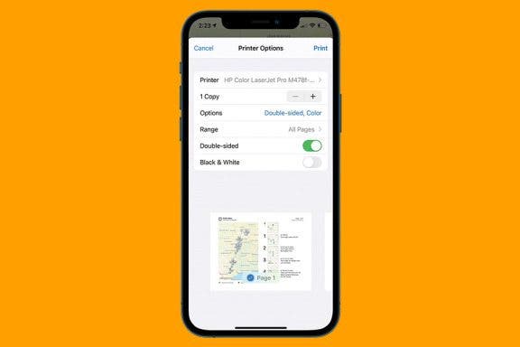 Image for article: How to Print Apple Maps Directions from Your iPhone