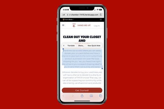 Image for article: How to Save Text in a Quick Note on iPhone
