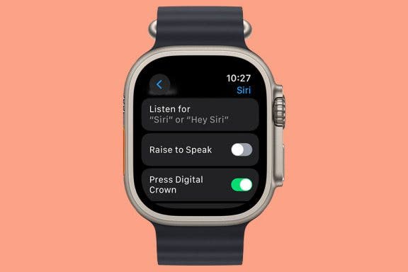Image for article: How to Use Apple Watch Raise to Speak for Siri