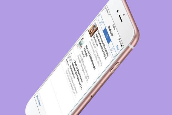 Image for article: How to Save Articles & Web Pages to Your Safari Reading List for Offline Viewing