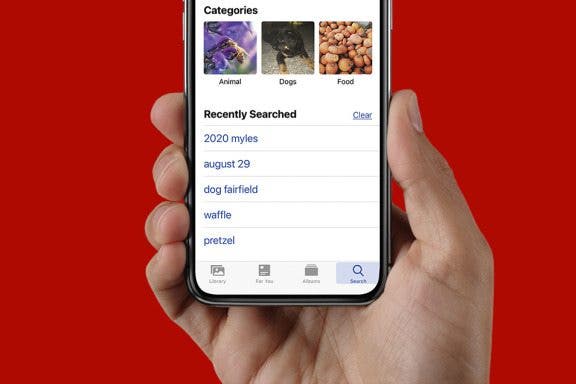 Image for article: How to Find Recent Searches in the Photos App on iPhone