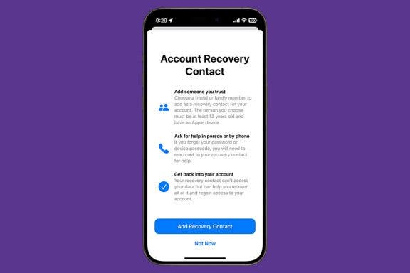 Image for article: Easily Recover Your Apple Account
