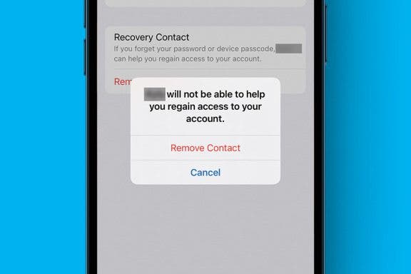 Image for article: Add or Remove Recovery Contacts from Your Apple ID