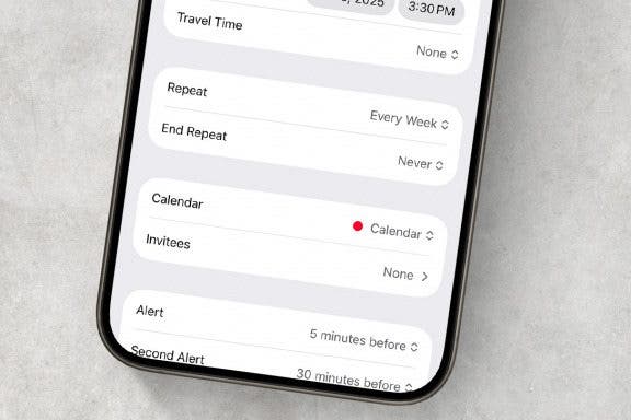 Image for article: How to Add Recurring Events to iPhone Calendar