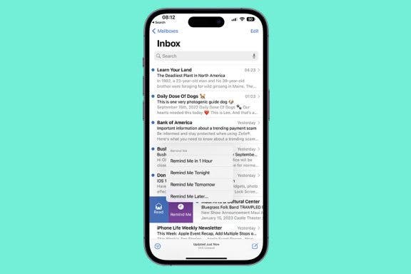 Image for article: How to Set Up a Reminder to Respond to an Email