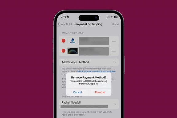 Image for article: How to Remove a Card from Apple Pay or Apple Wallet