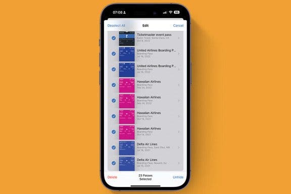 Image for article: How to Remove Tickets from Apple Wallet