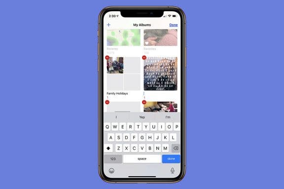 Image for article: How to Rename an Album in the Photos App on iPhone & iPad
