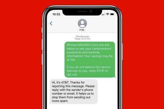 Image for article: How to Report Spam Texts on Your iPhone