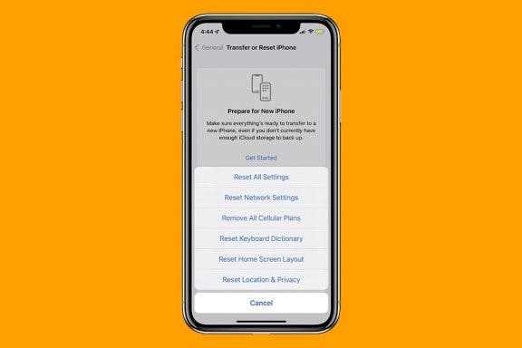 Image for article: How to Reset Network Settings on iPhone