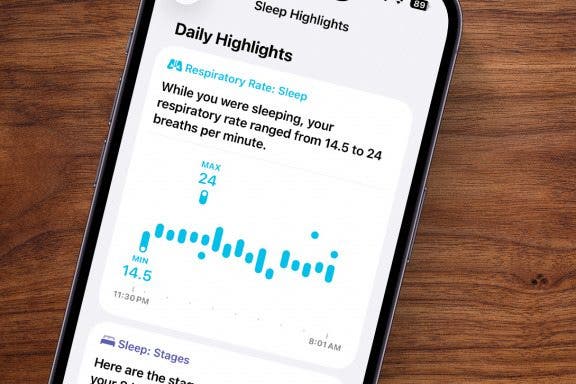 Image for article: How Apple Watch Tracks Respiratory Rate While Sleeping