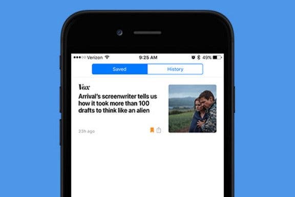 Image for article: How to Save News App Stories to Read Later on iPhone or iPad