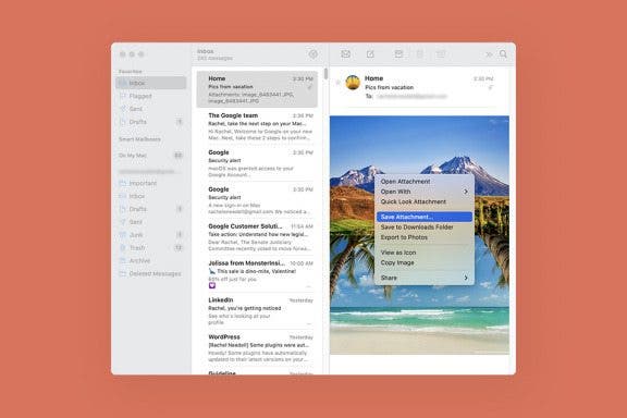 Image for article: How to Save an Image on a Mac from the Mail or Messages App