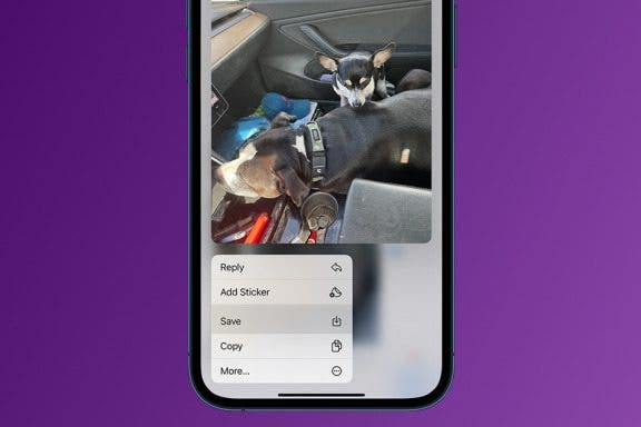 Image for article: Does iMessage Send a Notification When You Save a Photo?