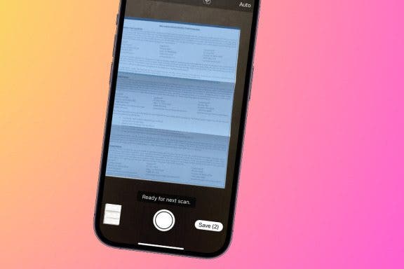 Image for article: Easily Use Your iPhone to Scan Documents