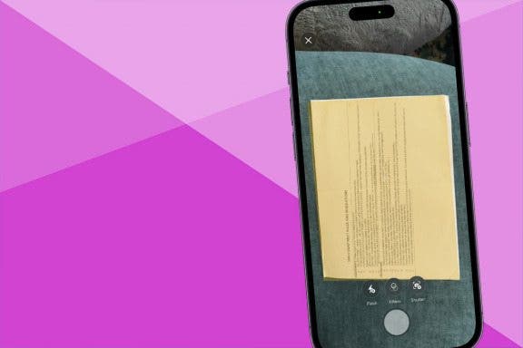 Image for article: How to Scan on iPhone Using Notes App