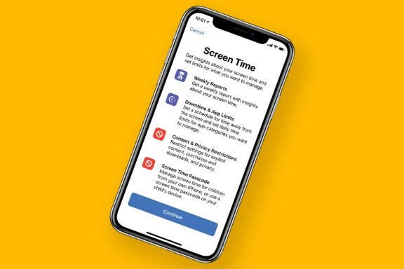 Image for article: Parental Controls: How to Block Websites & Apps, Limit Screen Time on the iPhone & iPad