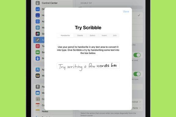 Image for article: How to Use Scribble on iPad