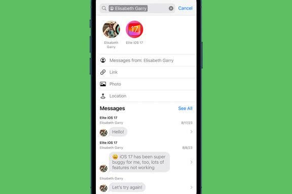 Image for article: How to Search Text Messages on iPhone Easily