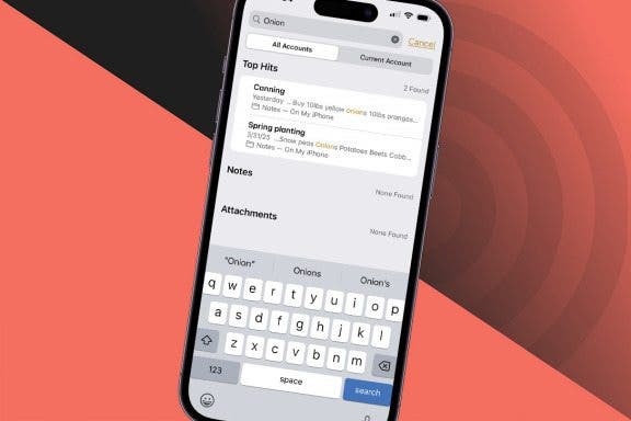 Image for article: How to Search in Notes on iPhone & iPad
