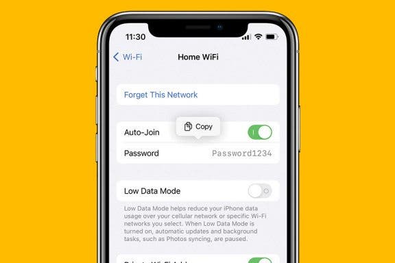 Image for article: How to See Wi-Fi Password on iPhone