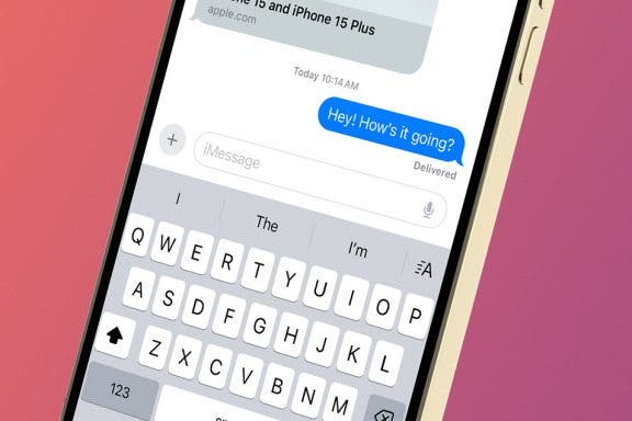 Image for article: The Fastest Way to Send a Text on iPhone