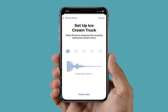 Image for article: How to Create Your Own Sound Recognition Alarms