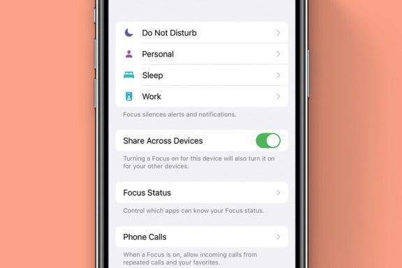 Image for article: How to Share Focus Modes across Devices