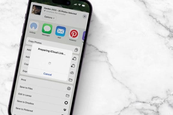 Image for article: How to Share iCloud Photos with Android—Albums & Videos Too!
