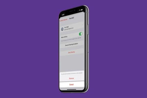 Image for article: How to Share a Calendar on iPhone