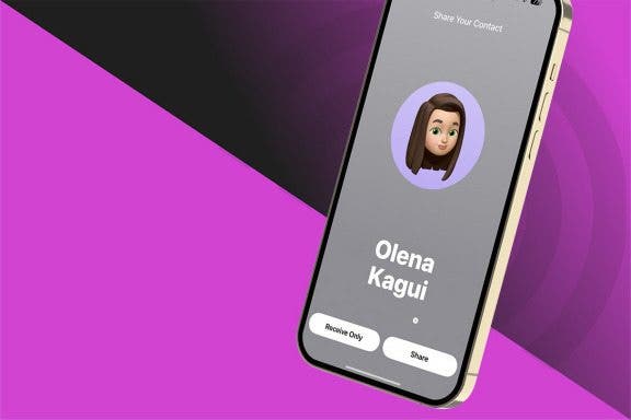 Image for article: How to Share Contact by Touching iPhones with NameDrop