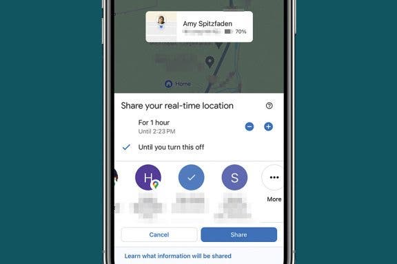 Image for article: How to Share Location Indefinitely on iPhone to Android
