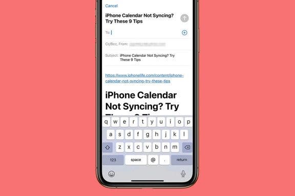 Image for article: How to Share Web Articles without Ads on iPhone or iPad