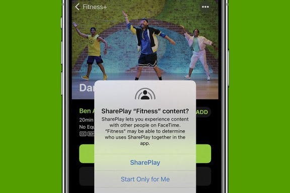 Image for article: SharePlay: How to Work Out with Friends Using Apple Fitness Plus