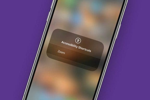 Image for article: How to Add Accessibility Features to the iPhone & iPad Control Center (iOS 13 & iPadOS) 