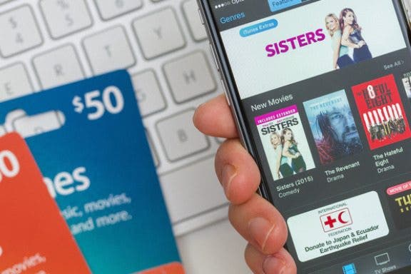 Image for article: How to Send an iTunes or Apple Gift Card from Your iPhone