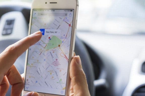 Image for article: How to Get Directions for a Location That's on Your Way in Apple Maps