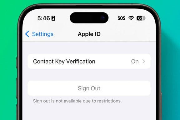 Image for article: How to Fix Sign Out Is Not Available Due to Restrictions