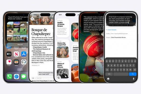 Image for article: Apple Announces an LLM-Like Siri & Smarter Apple Intelligence