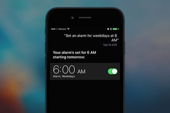 Image for article: How To Tell Siri to Set an Alarm on Weekdays Only